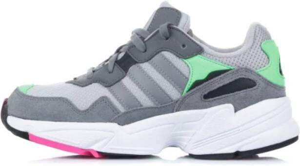 Adidas Yung-96 J Lage Sneakers Grijs Dames