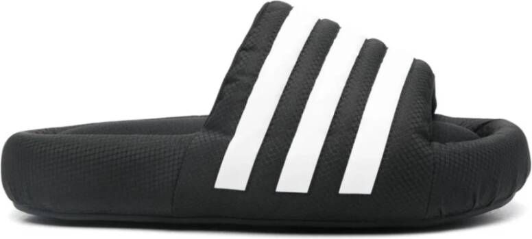 Adidas Zwart en witte Slippers