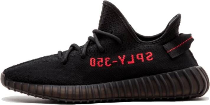 Adidas Zwart Rood Yeezy Boost 350 V2 Red Heren