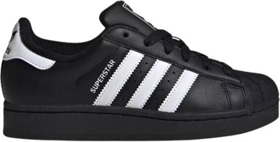 Adidas Lage Sneakers Superstar II Black White (GS)