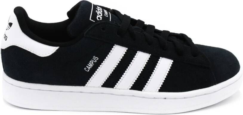 Adidas Zwarte Campus 2 Sneakers Black Heren