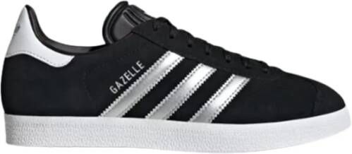 Adidas Originals Zwarte Gazelle Sneakers Old-School Vibes Zwart Dames