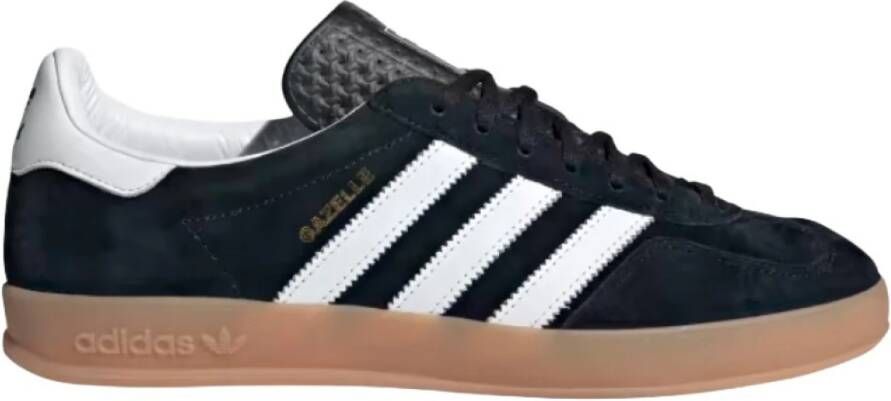 Adidas Zwarte Sneakers Gazelle Indoor Remake Black Heren