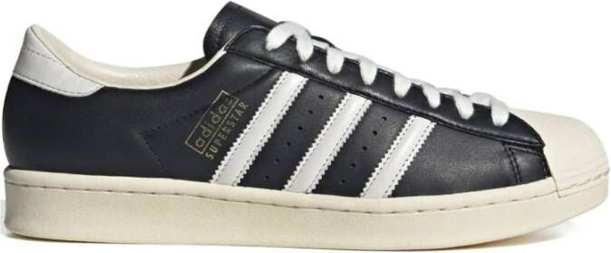 Adidas Zwarte Sneakers met Logo Print