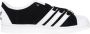 Adidas Core Black Lage Sneaker met Metalen Oogjes Black Heren - Thumbnail 1
