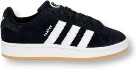 Adidas Zwarte Suède Veterschoenen
