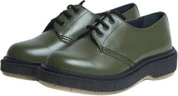 Adieu Paris Groene Veterschoenen Green Dames