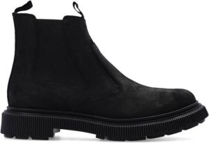 Adieu Paris Suede Chelsea -laarzen Zwart Heren
