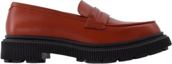 Adieu Paris Type 159 Loafers in rood leer Red Dames