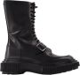 Adieu Paris Type 185 Boots in Black Leather Zwart Dames - Thumbnail 1