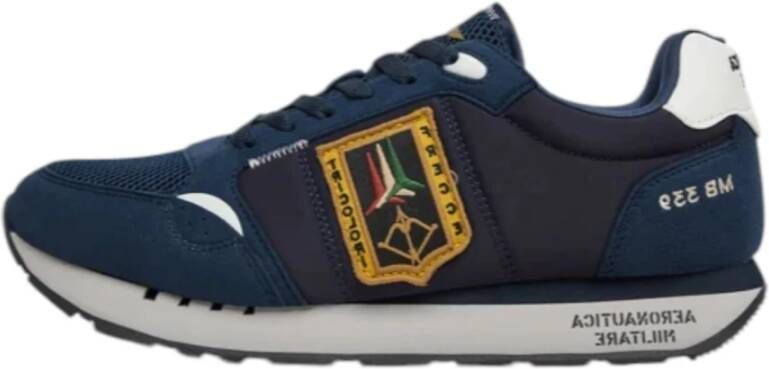 Aeronautica militare Lage Sneakers Blue Heren