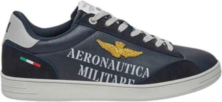 Aeronautica militare Lage Sneakers Blue Heren