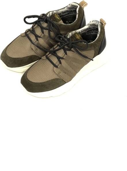 aeronautica militare Sneakers Groen Heren