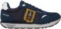 Aeronautica militare Tricolori Patch Sneakers Blue Heren - Thumbnail 1