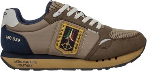 Aeronautica militare Tricolori Patch Sneakers Multicolor Heren