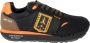 Aeronautica militare Tricolori Running Sneakers Zwart Oranje Multicolor Heren - Thumbnail 1