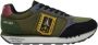Aeronautica militare Unieke Sneakers in Donkergroen Rood Lichtgroen Green Heren - Thumbnail 7