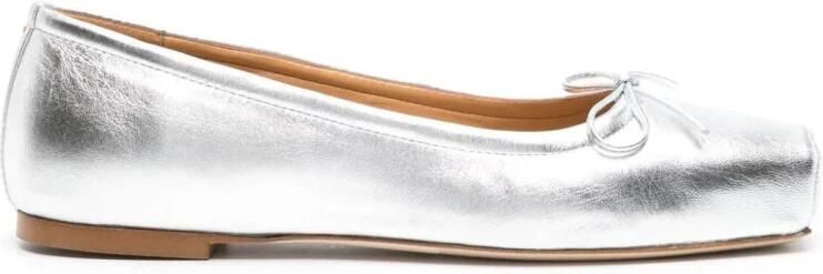 Aeyde Ballerina's met vierkante neus