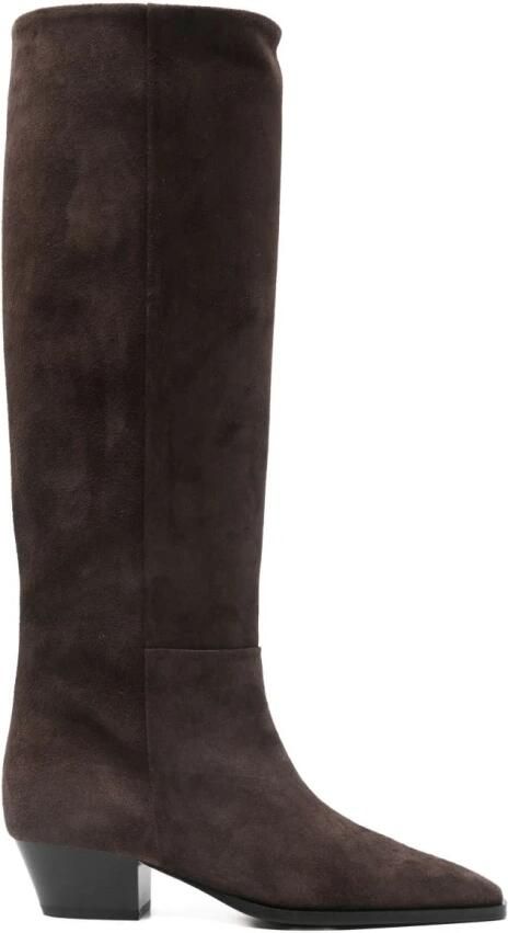 Aeyde Medea Suede Kniehoge Laarzen - Foto 2
