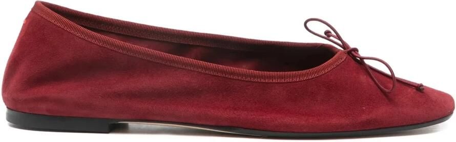 Aeyde Tiby Suede Ballerina
