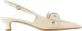 Aeyde Beige Leren Puntige Neus Sandalen - Thumbnail 1