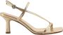 Aeyde Bruin Leren Hakken Sandalen - Thumbnail 1