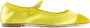 Aeyde Chartreuse Satin Suede Blokhak Sandaal - Thumbnail 1