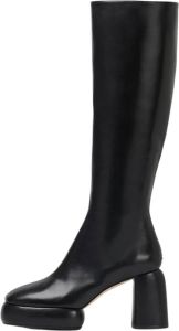 Aeyde Edie Platform Boots Zwart Dames