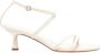 Aeyde Elegante Cream Heeled Sandalen - Thumbnail 1