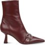 Aeyde Halima Eyelet Pointed Boots - Thumbnail 1