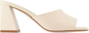 Aeyde Heeled Mules Beige Dames