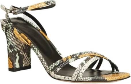 aeyde High Heel Sandals Grijs Dames