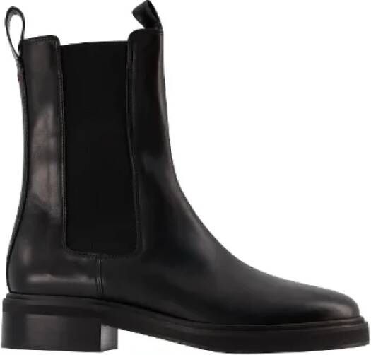 aeyde Leather boots Black Dames