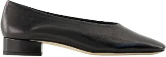 Aeyde Leather heels Black Dames