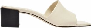 Aeyde Lissy nappa lederen sandalen Beige Dames