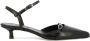 Aeyde Zwarte Leren Sandalen met Enkelband Black Dames - Thumbnail 1