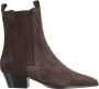 Aeyde Moka Cow Suede Enkellaars - Thumbnail 1