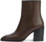 Aeyde Leandra Ankle Boots in Brown Leather Bruin Dames - Thumbnail 1