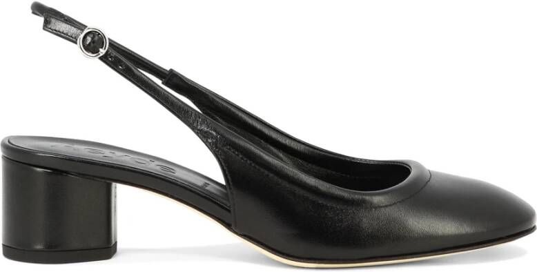 Aeyde Zwarte Slingback Pumps Stijlvolle Gelegenheden