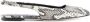 Aeyde Slangenprint Leren Slingback Hakken - Thumbnail 1