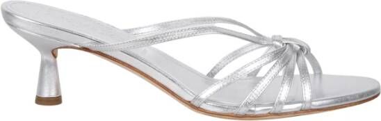 Aeyde Smalle Leren Knoopdetail Sandalen