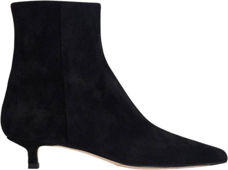 Aeyde Sofie Suede Enkellaarsjes