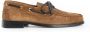Aeyde Suede Leren Tabak Blokhak Schoenen - Thumbnail 1