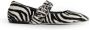 Aeyde Zebra Ponyhair Blokhak Sandalen - Thumbnail 1