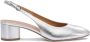 Aeyde Zilveren Slingback Pumps Elegante Chic Silhouet - Thumbnail 1