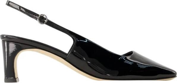 Aeydē Sandalen Eliza Sandals Leather Black in zwart