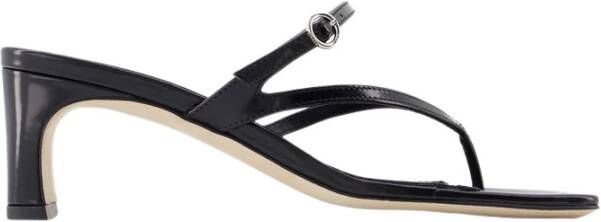 Aeydē Sandalen Giselle Sandals Leather Black in roze