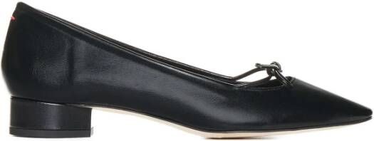 Aeydē Pumps & high heels Darya Ballerinas Leather Black in zwart