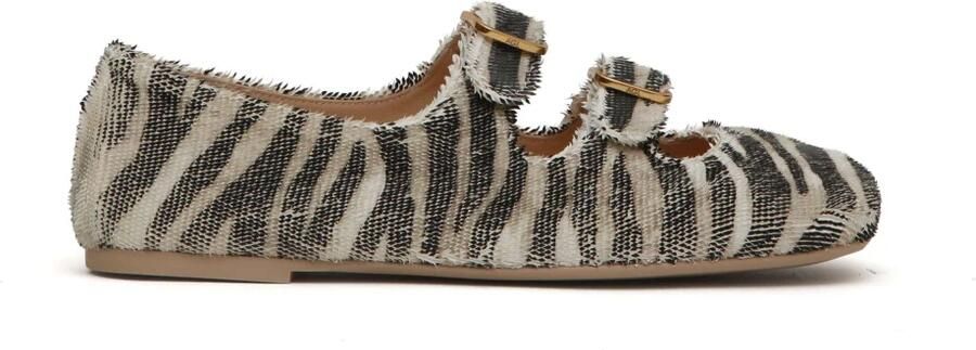 AGL Ballerina Ballet Zebrata Doppio Cinturino