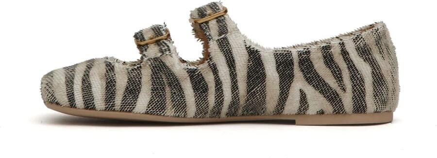AGL Ballerina Ballet Zebrata Doppio Cinturino - Foto 3